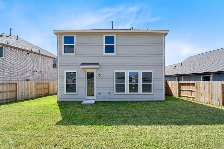Come explore this generous backyard—perfect for kids to play freely and adults to unwind in comfort! Come explore this generous backyard—perfect for kids to play freely and adults to unwind in comfort!