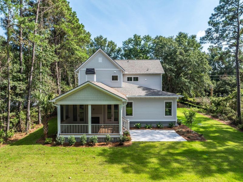 Front exterior of a new home in , Mount Pleasant, SC, highlighting curb appeal (Image 30).