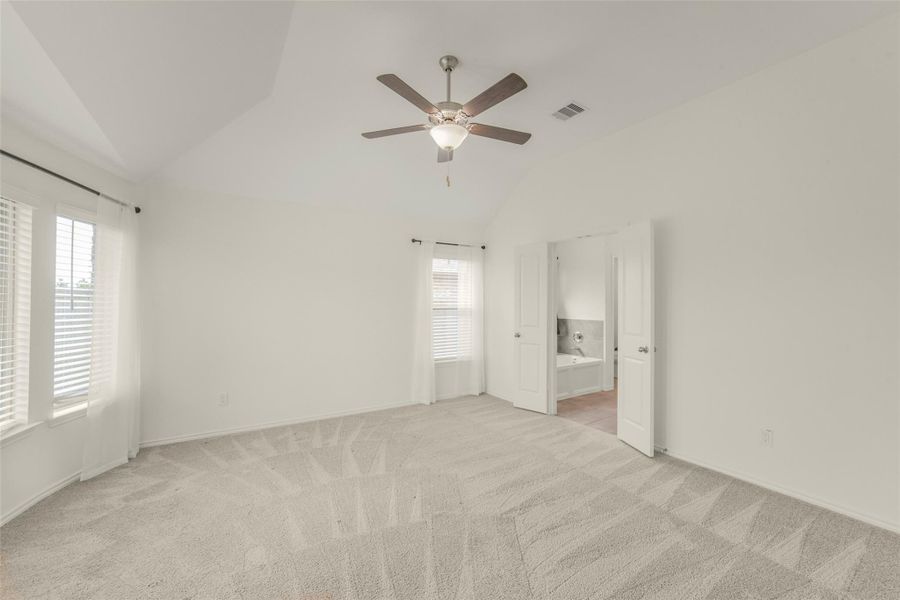 Spacious, unfurnished interior of a new home in Bridgeland, Cypress (Image 22).
