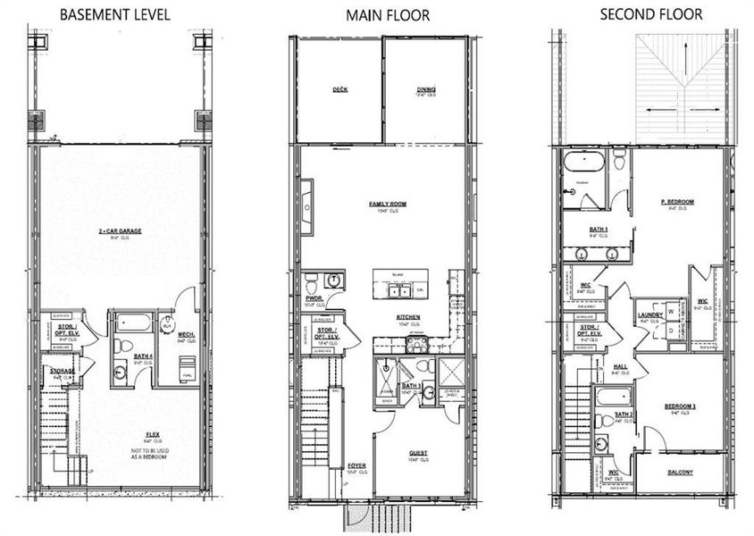 2D floor plan layout of this home in , Marietta, GA (Image 2).