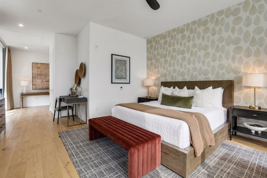 Furnished interior view inside a new home in The Dillon Buckhead, Atlanta (Image 51). Furnished interior view inside a new home in The Dillon Buckhead, Atlanta (Image 51).