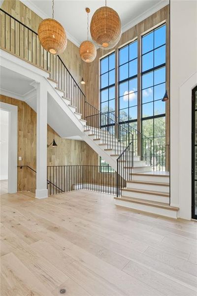 Spacious, unfurnished interior of a new home in Crossroads, Alpharetta (Image 25).