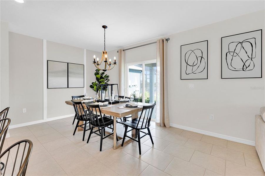 Furnished interior view inside a new home in Lennar at Turnleaf, Punta Gorda (Image 14).