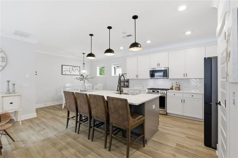 Furnished interior view inside a new home in Marble Tree, Ball Ground (Image 10).