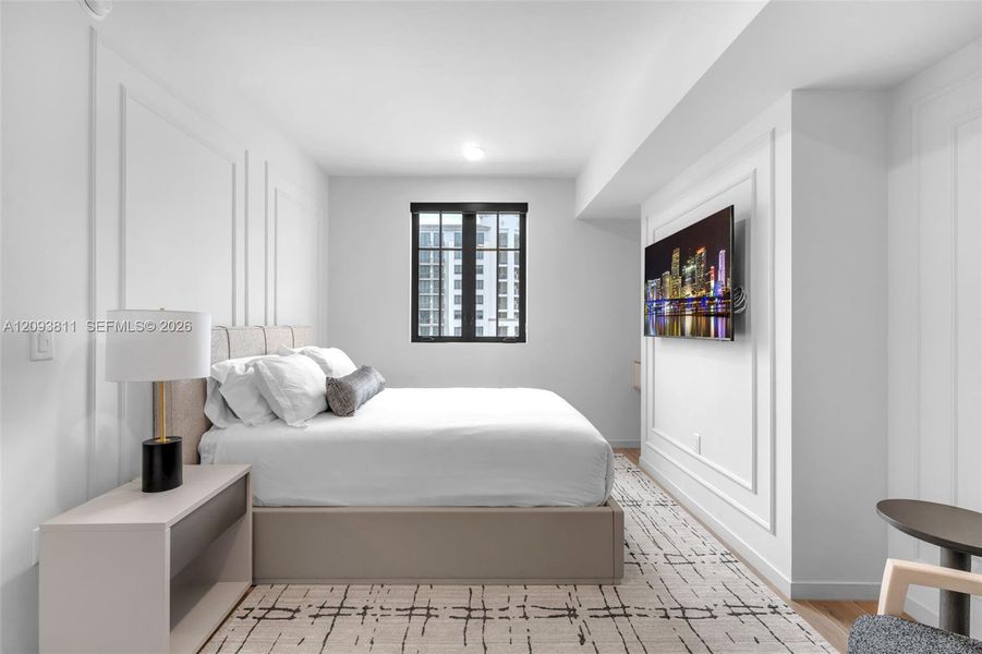 Furnished interior view inside a new home in , Coral Gables (Image 32).
