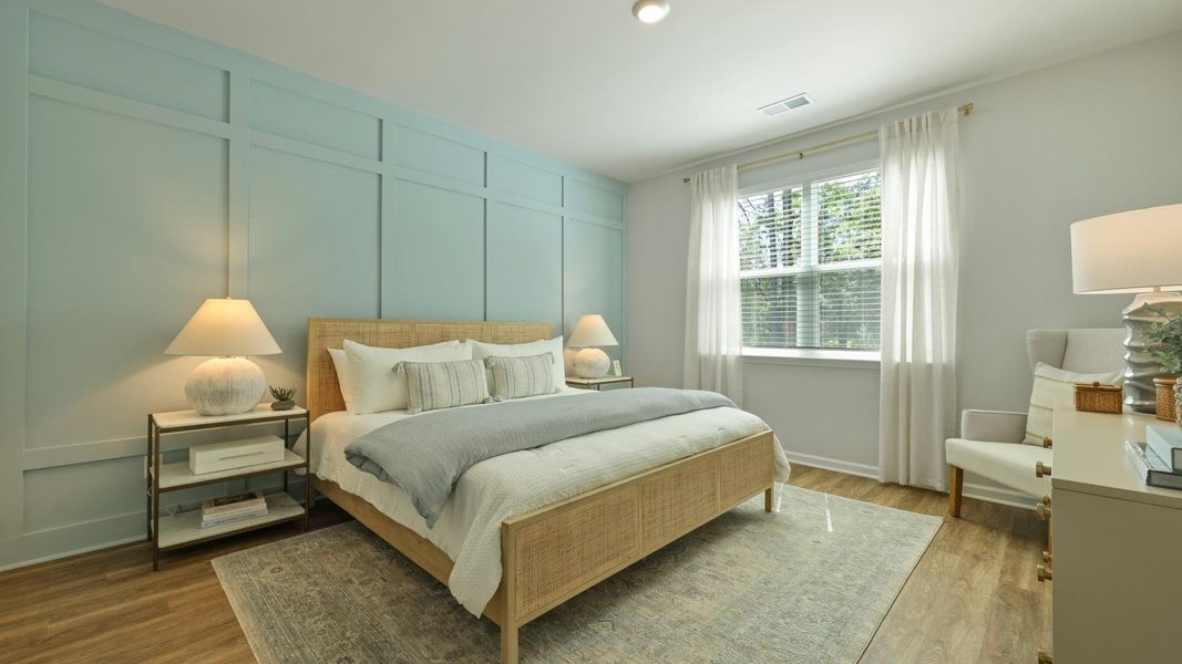 Furnished interior view inside a new home in Hillcrest, Ravenel (Image 6).