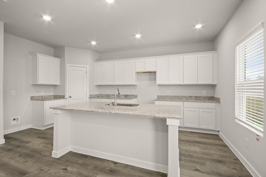 Furnished interior view inside a new home in Crockett Meadows, Conroe (Image 7). Furnished interior view inside a new home in Crockett Meadows, Conroe (Image 7).