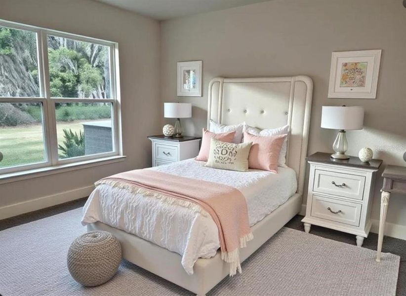 Furnished interior view inside a new home in , Inverness (Image 4).