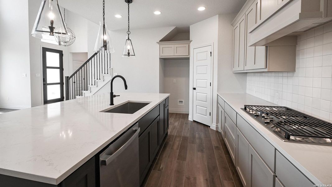 Furnished interior view inside a new home in Legacy at Lake Dunlap, New Braunfels (Image 8).