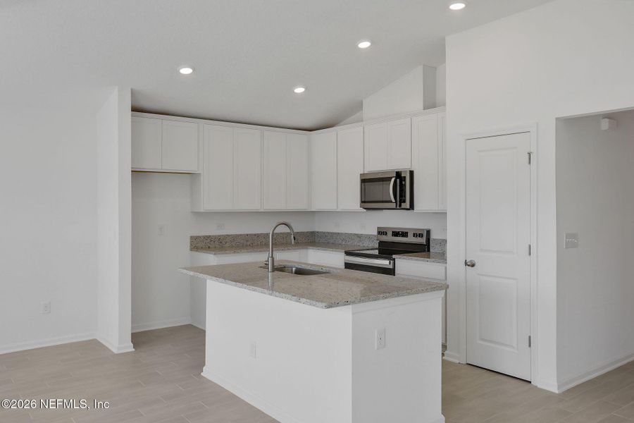 Furnished interior view inside a new home in Bellbrooke, Jacksonville (Image 10).