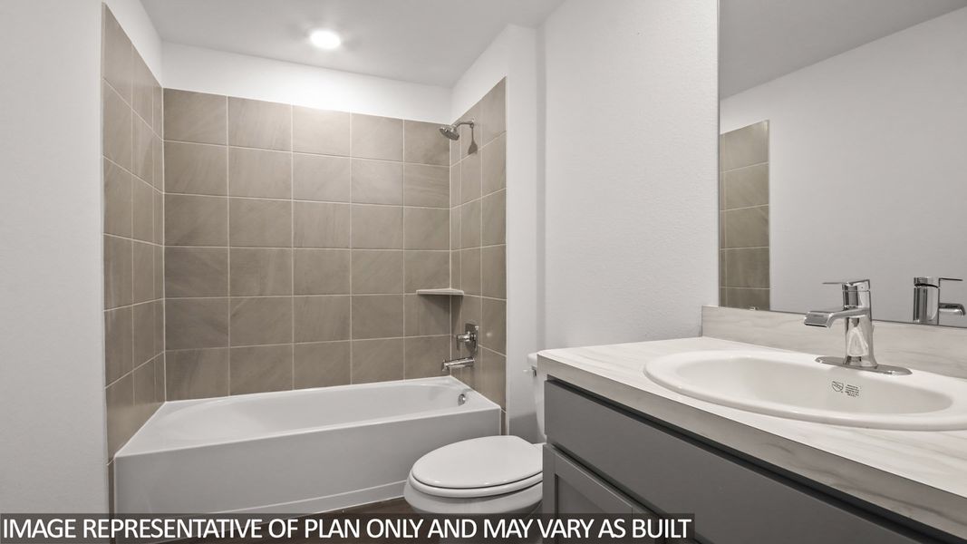 Furnished interior view inside a new home in Grand Pines, Magnolia (Image 7).
