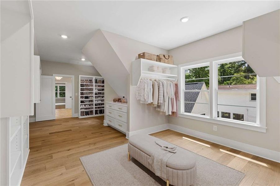 Furnished interior view inside a new home in , Atlanta (Image 18).