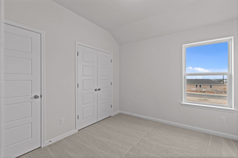 Representative unfurnished interior of a home built from the Emory by Beazer Homes in Hunter's Ranch, San Antonio (Image 13). Representative unfurnished interior of a home built from the Emory by Beazer Homes in Hunter's Ranch, San Antonio (Image 13).