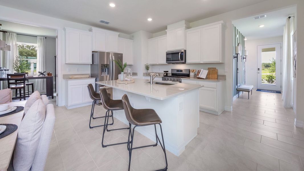 Furnished interior view inside a new home in Lakes of Mount Dora, Mount Dora (Image 11).