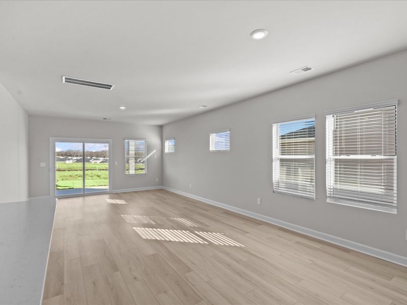 Spacious, unfurnished interior of a new home in The Farm at Wells Creek - Heritage Collection, Gray Court (Image 9).