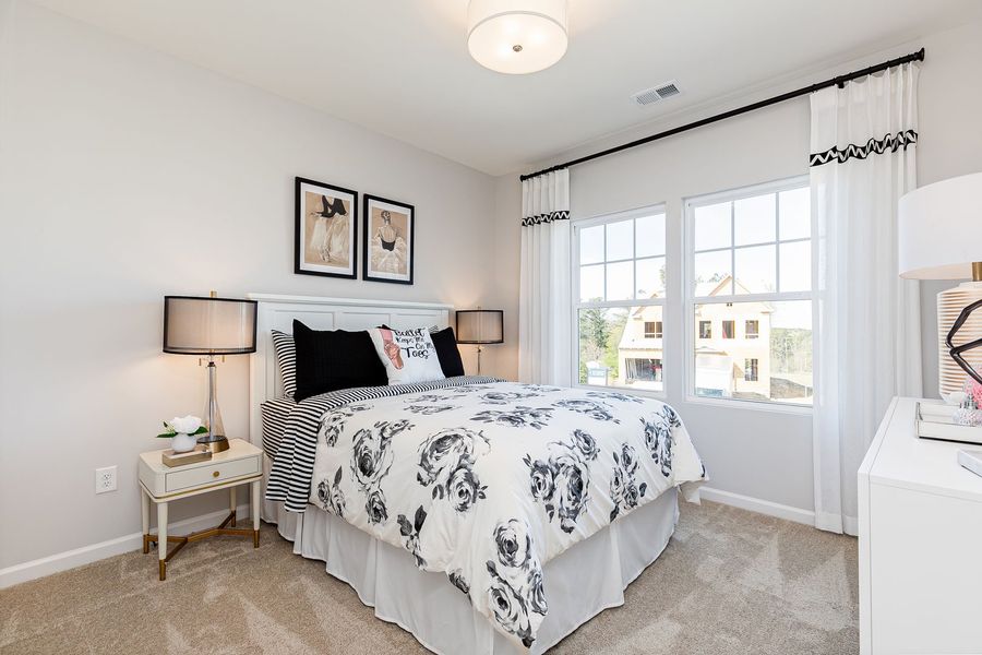 Furnished interior view inside a new home in Madison at Buice Lake, Acworth (Image 17).