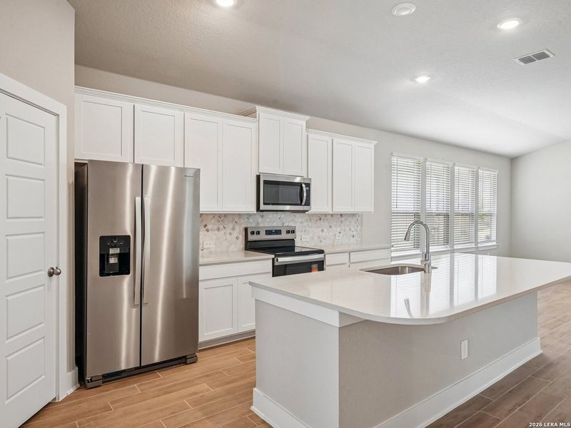 Furnished interior view inside a new home in Stetson Ridge, Marion (Image 3).