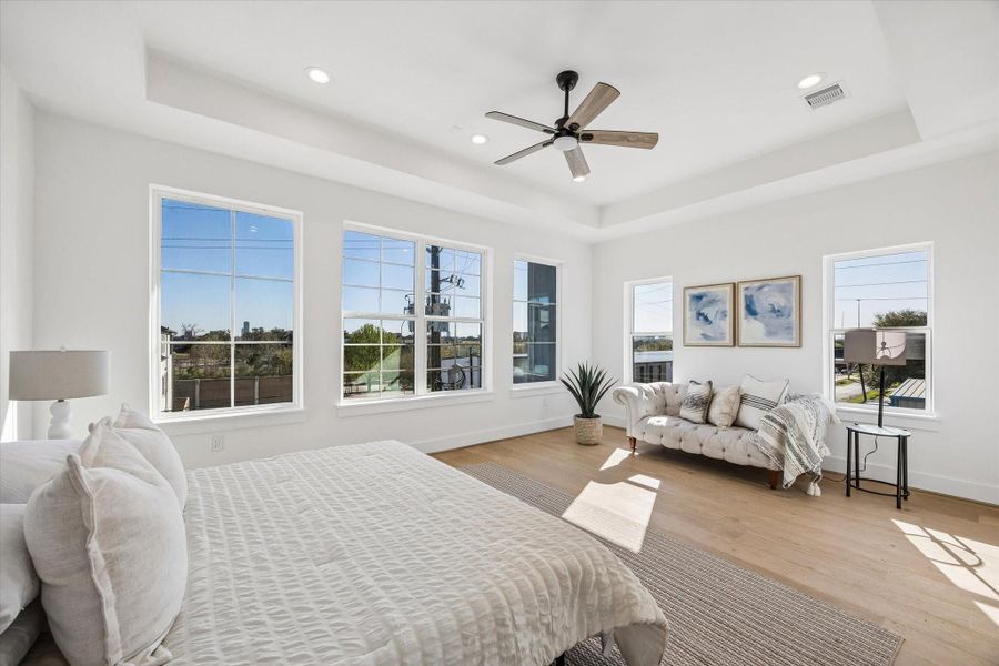 Furnished interior view inside a new home in , Houston (Image 24). Furnished interior view inside a new home in , Houston (Image 24).