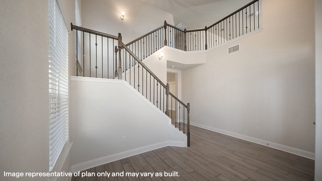 Representative unfurnished interior of a home built from the The Salerno by D.R. Horton in Steele Creek, Cibolo (Image 14).
