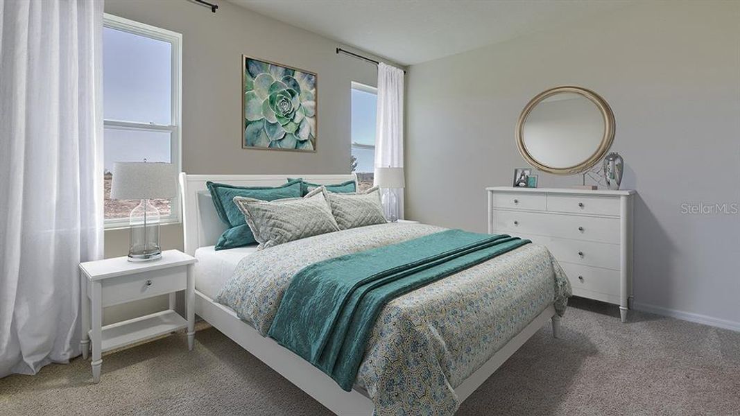 Furnished interior view inside a new home in Twisted Oaks, Wildwood (Image 4).