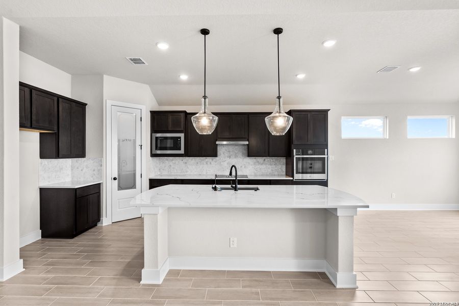 Furnished interior view inside a new home in Stillwater Ranch, San Antonio (Image 9).