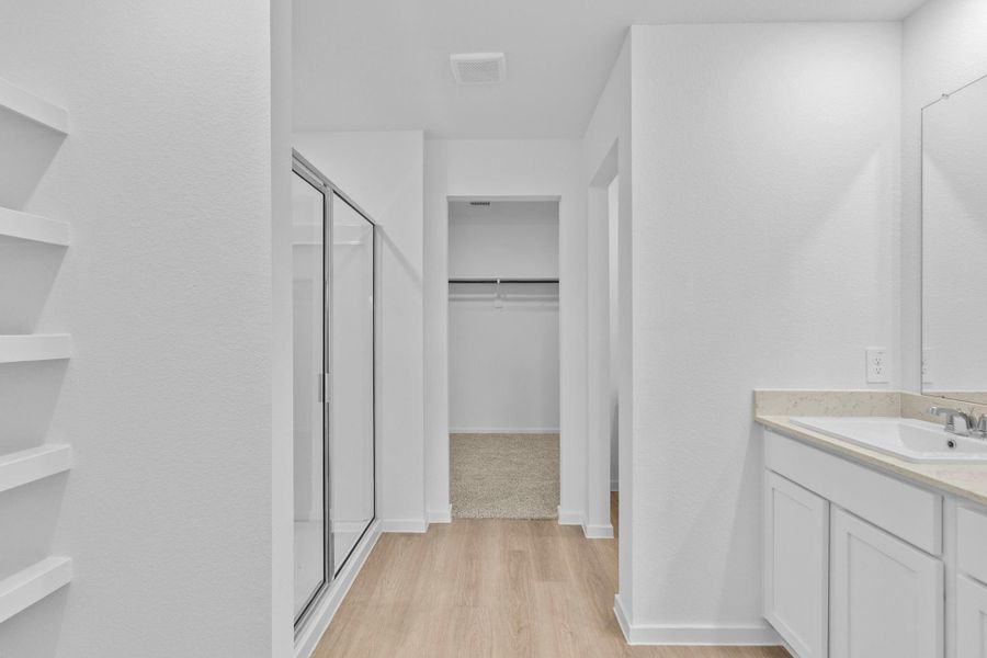 Furnished interior view inside a new home in , Mason (Image 9). Furnished interior view inside a new home in , Mason (Image 9).