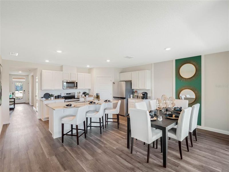 Furnished interior view inside a new home in Villamar, Winter Haven (Image 11).