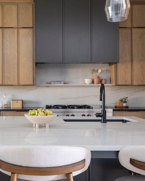 Furnished interior view inside a new home in Dove Station Luxury Series, Grapevine (Image 17). Furnished interior view inside a new home in Dove Station Luxury Series, Grapevine (Image 17).