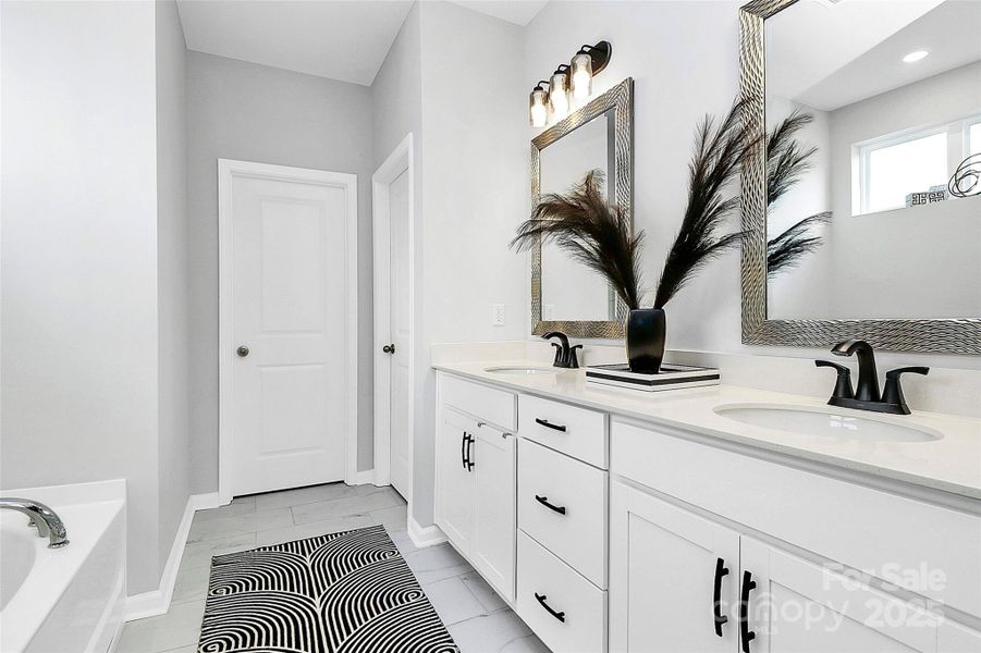 Furnished interior view inside a new home in Bailey's Run, Rock Hill (Image 11).