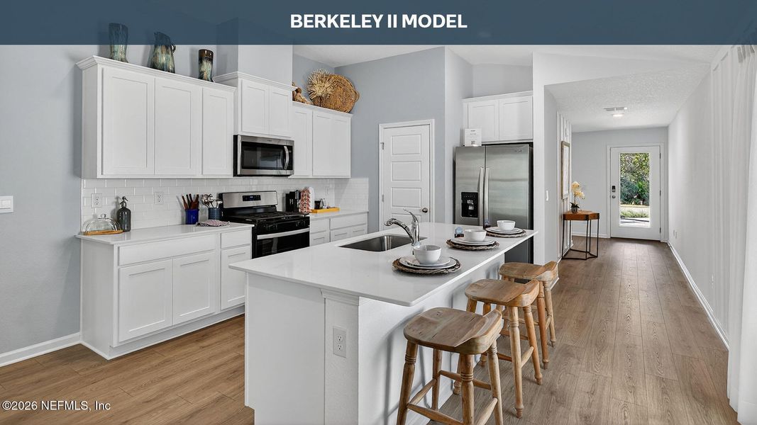 Furnished interior view inside a new home in The Arbors, Jacksonville (Image 7).