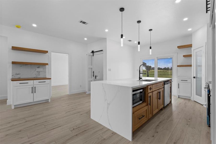Furnished interior view inside a new home in , Emory (Image 11).