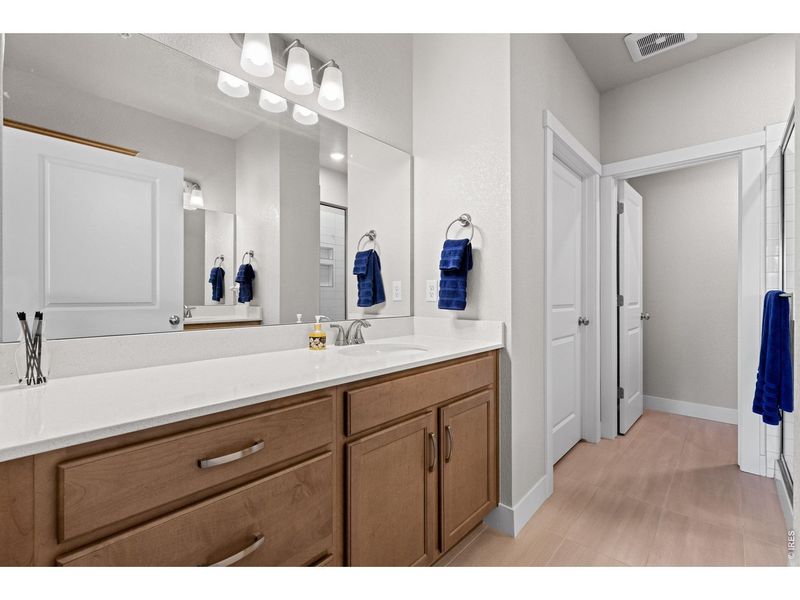 Furnished interior view inside a new home in Wilder at Timnath Ranch, Timnath (Image 11).