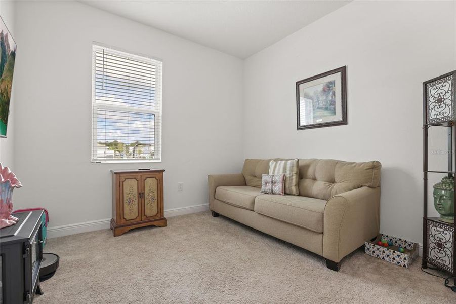 Furnished interior view inside a new home in Beresford Woods, Deland (Image 37). Furnished interior view inside a new home in Beresford Woods, Deland (Image 37).