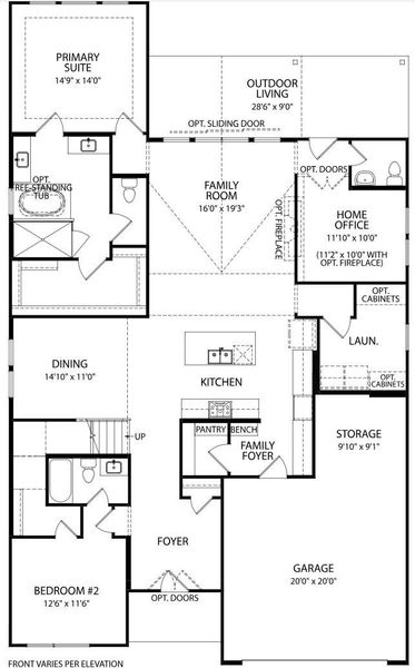 Discover a versatile floorplan offering expansive living areas and thoughtfully designed spaces for modern comfort. Discover a versatile floorplan offering expansive living areas and thoughtfully designed spaces for modern comfort.