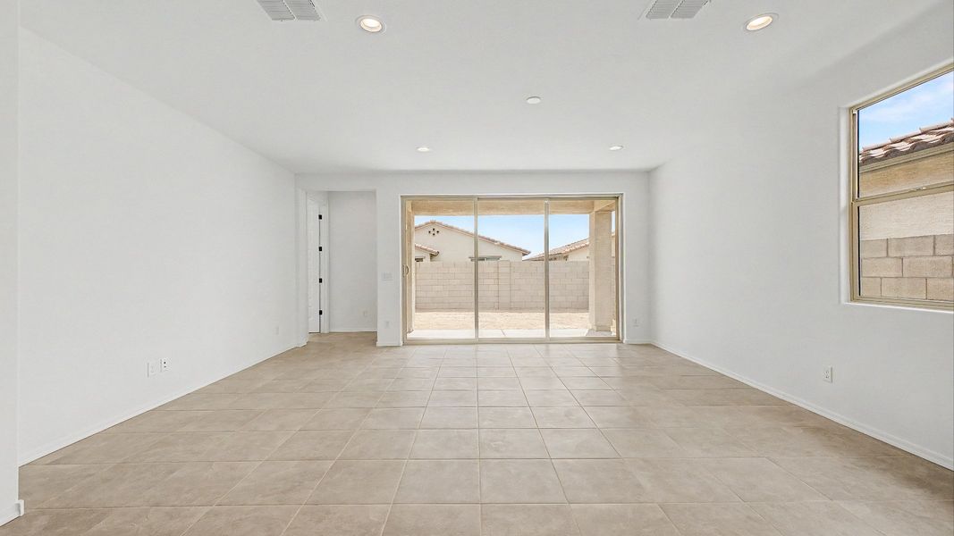 Larkspur Home Plan - Great Room Larkspur Home Plan - Great Room