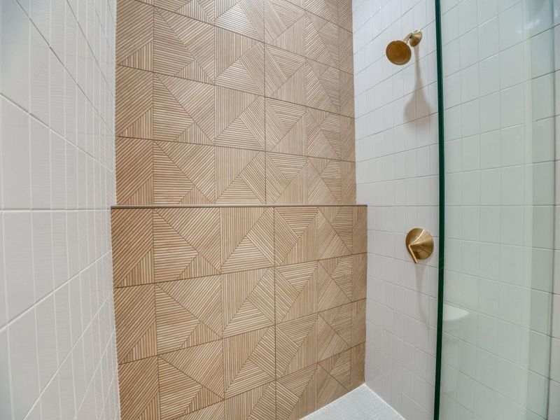 Close-up of interior finishes inside a home in , Dallas (Image 19).