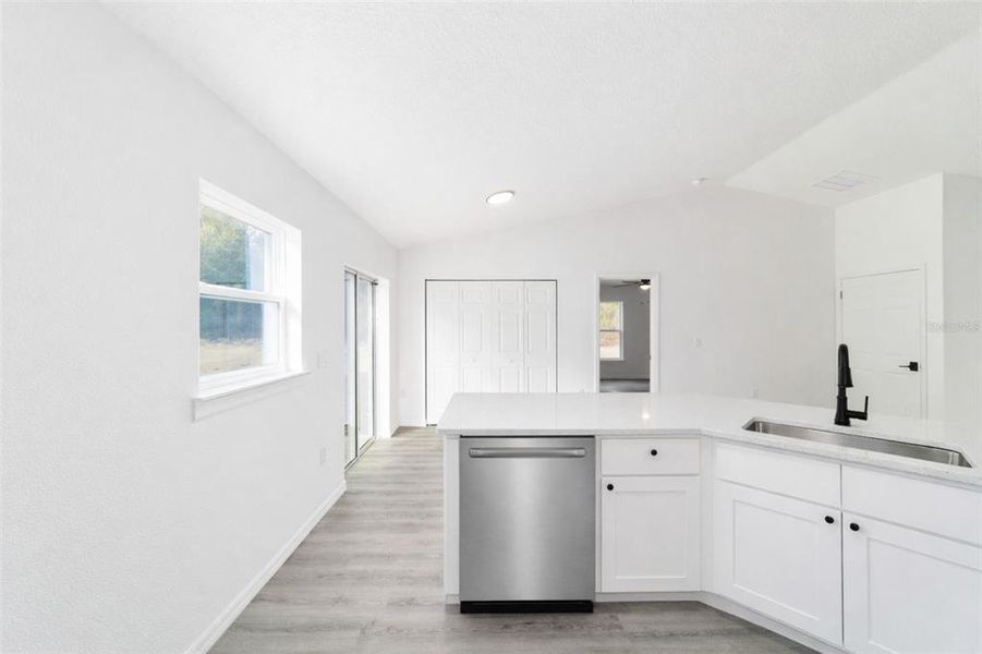 Furnished interior view inside a new home in , Dunnellon (Image 4).