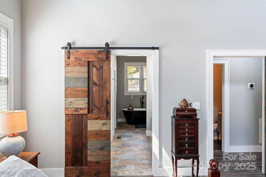 Furnished interior view inside a new home in , Hendersonville (Image 8).