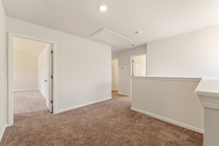 Spacious, unfurnished interior of a new home in Braxton Place, Moore (Image 22). Spacious, unfurnished interior of a new home in Braxton Place, Moore (Image 22).