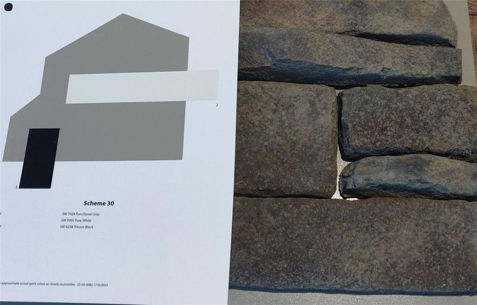 Sample of building materials used in homes in Royal Highlands, Brooksville (Image 2). Sample of building materials used in homes in Royal Highlands, Brooksville (Image 2).