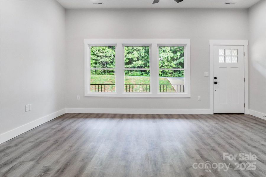 Spacious, unfurnished interior of a new home in , Hickory (Image 13).