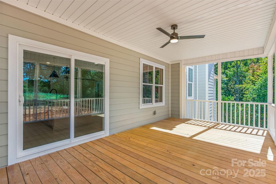 Exterior details and patio area of a home in , Advance (Image 24).