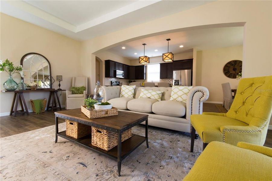 Furnished interior view inside a new home in , Ocala (Image 5).