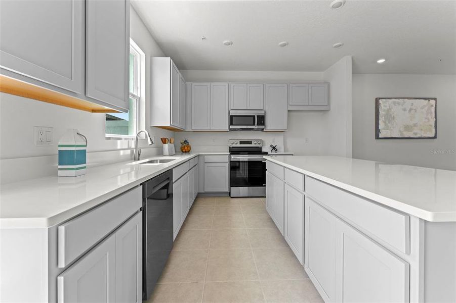 Furnished interior view inside a new home in Eden Crest, Apopka (Image 7).