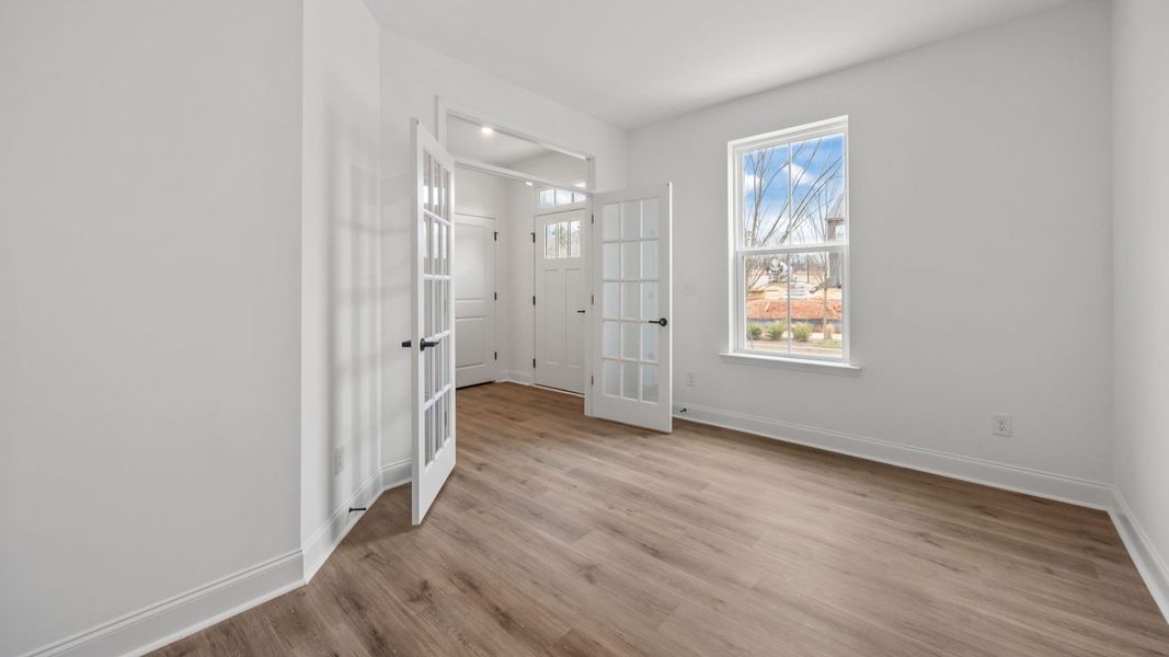 The Landon Plan in River District by DBR Homes in Charlotte, N.C - Flex / Study