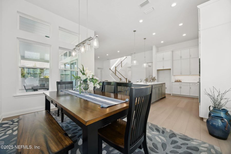 Furnished interior view inside a new home in Amelia National, Fernandina Beach (Image 10).