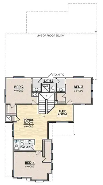 Floor Plan - 2nd Floor