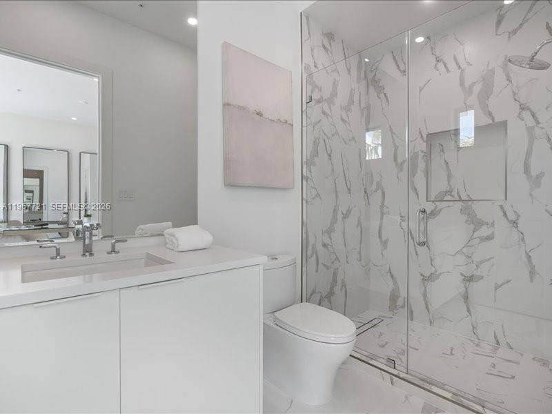 Furnished interior view inside a new home in Koya Bay, North Miami Beach (Image 12).