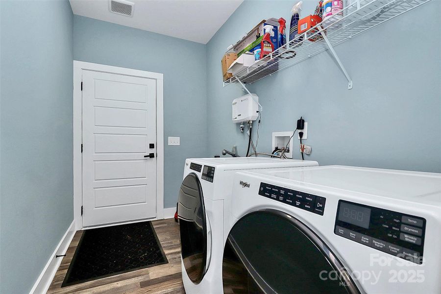 Furnished interior view inside a new home in , Charlotte (Image 29).