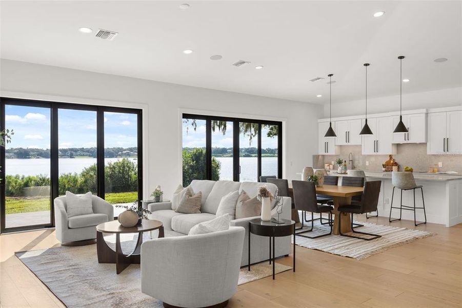 Furnished interior view inside a new home in , Windermere (Image 35).